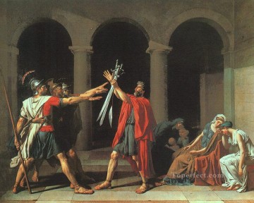 Ram Arte - El juramento de los Horacios cgf Neoclasicismo Jacques Louis David